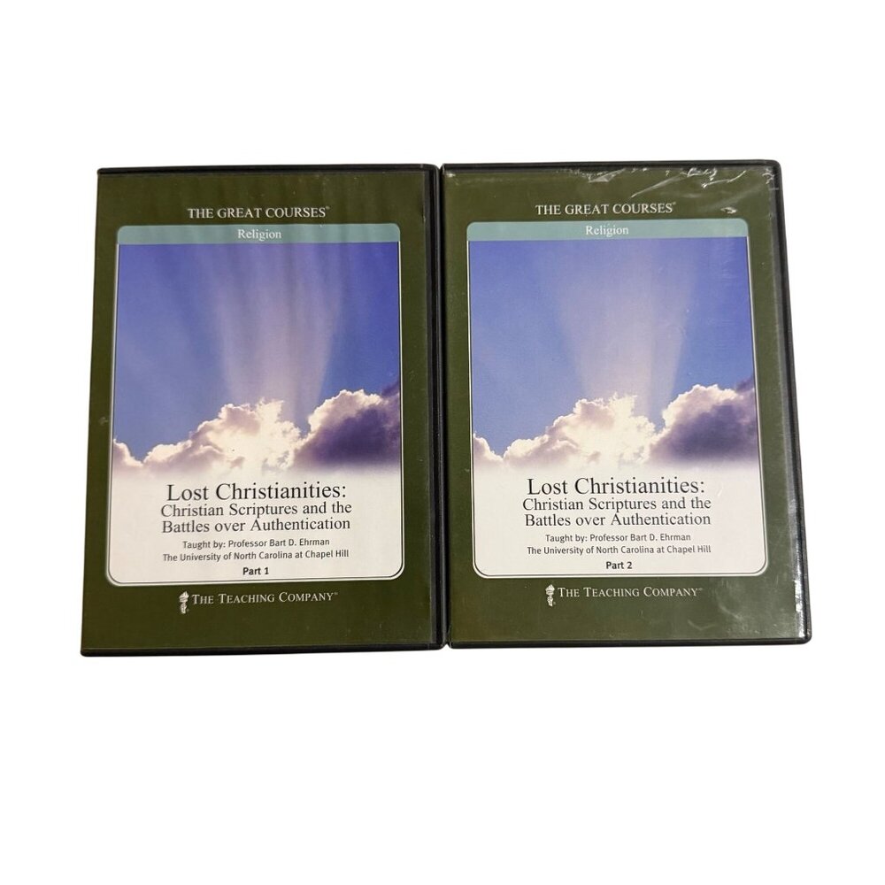 Great Courses Lost Christianities Christian Scriptures Battles of Authentication